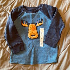 Jumping Beans Toddler Boys Long Sleeve Crew, 3T